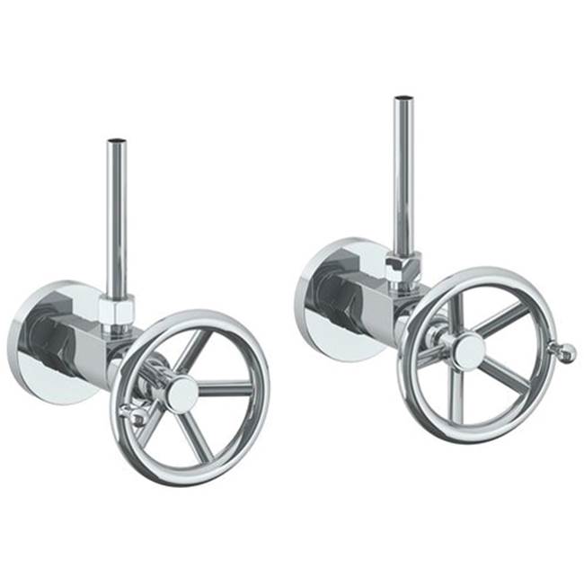Watermark 31-MAS1-BKA1 Brooklyn Lavatory Angle Stop Kit -1/2? Compression X 3/8? Od Compression