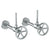 Watermark 31-MAS3-BK Brooklyn Lavatory Angle Stop Kit -1/2? Sweat X 3/8? Od Compression