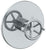 Watermark 31-P80-BKA1 Brooklyn Wall Mounted Pressure Balance Shower Trim 7" Diameter - Parent