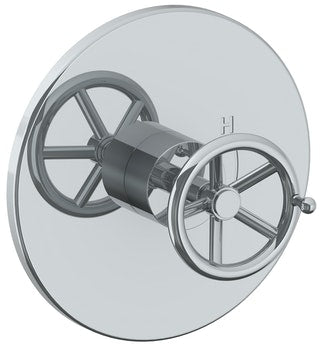Watermark 31-P80-BKA1 Brooklyn Wall Mounted Pressure Balance Shower Trim 7" Diameter