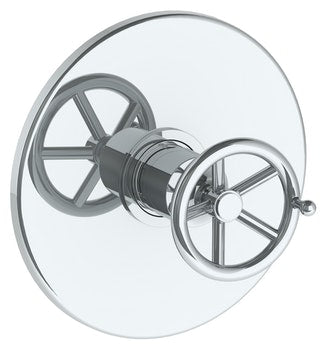 Watermark 31-T10-BKA1 Brooklyn Wall Mounted Thermostatic Shower Trim 7-1/2" Diameter