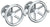 Watermark 31-WTR2-BKA1 Brooklyn Wall Mounted 2-Valve Shower Trim