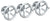 Watermark 31-WTR3-BKA1 Brooklyn Wall Mounted 3-Valve Shower Trim - Parent