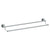 Watermark 312-0.2 Gramercy Wall Mounted Double Towel Bar 18"