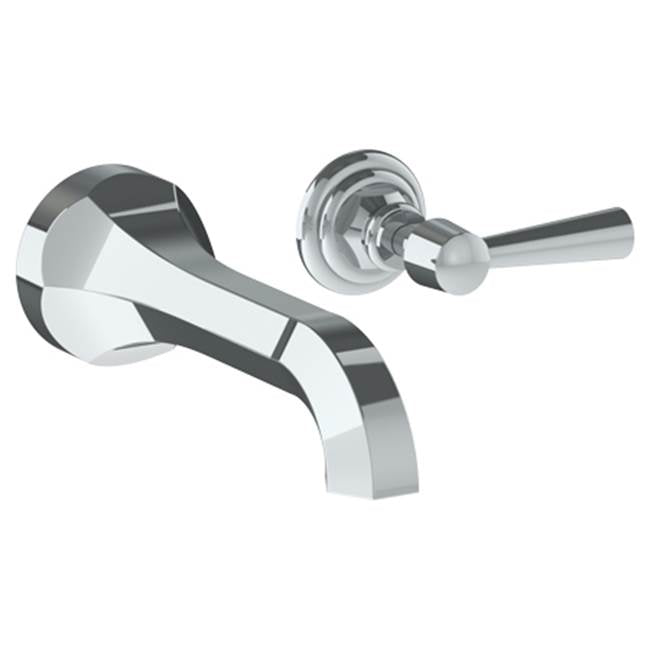 Watermark 312-1.2-Y2 Gramercy Wall Mounted 2 Hole Lavatory Set With 6 3/4" CTC  Spout
