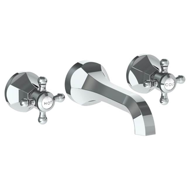 Watermark 312-2.2-X Wall Mounted 3 Hole Lavatory Set With 6 3/4" Ctc Spout - Parent