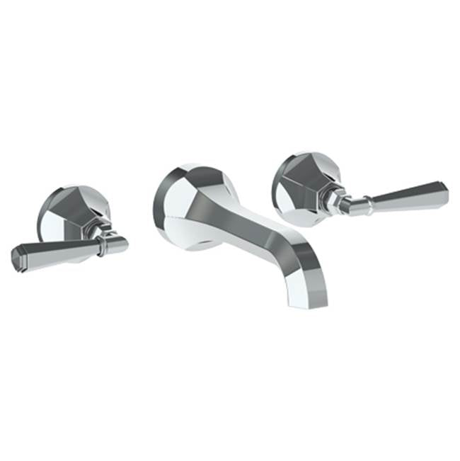 Watermark 312-2.2-Y Wall Mounted 3 Hole Lavatory Set With 6 3/4" Ctc Spout - Parent