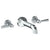Watermark 312-2.2-Y2 Gramercy Wall Mounted 3 Hole Lavatory Set With 6 3/4" CTC  Spout