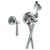 Watermark 312-4.4-Y2 Gramercy Wall Mounted Bidet Spray Set & Progressive Mixer With 49" Hose