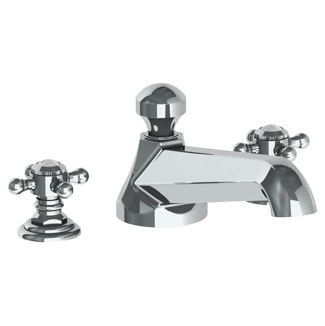 Watermark 312-8-V Gramercy Deck Mounted 3 Hole Bath Set - Parent