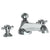 Watermark 312-8-V Gramercy Deck Mounted 3 Hole Bath Set