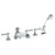 Watermark 312-8.1-Y2 Gramercy Deck Mounted 5 Hole Bath Set