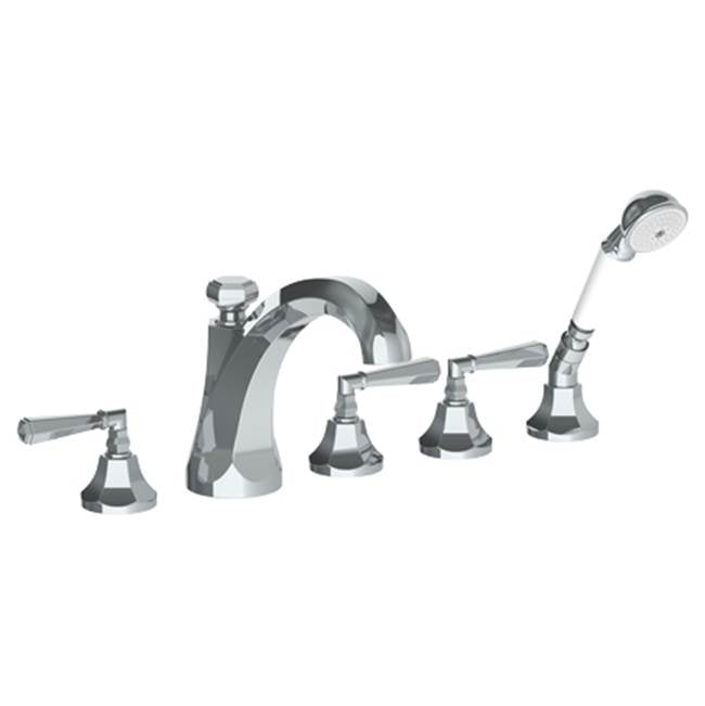 Watermark 312-8.205.1-Y Deck Mounted 5 Hole Extended Bath Set - Parent