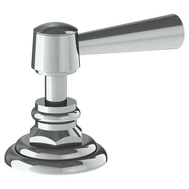 Watermark 312-DTC-Y2 Gramercy Trim For Deck Mounted Valve. Porcelain Cross Buttons Engraved "Cold"