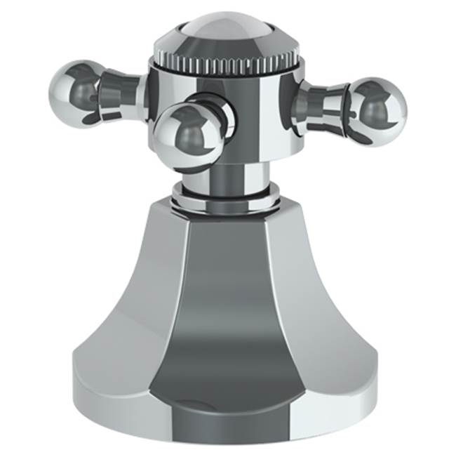 Watermark 312-DTD-X Trim For Deck Mounted Valve. Porcelain Cross Buttons Not Engraved - Parent