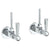Watermark 312-MAS1-Y2 Gramercy Lavatory Angle Stop Kit -1/2" Compression X 3/8" Od Compression - Parent