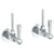 Watermark 312-MAS1-Y2 Gramercy Lavatory Angle Stop Kit -1/2" Compression X 3/8" Od Compression