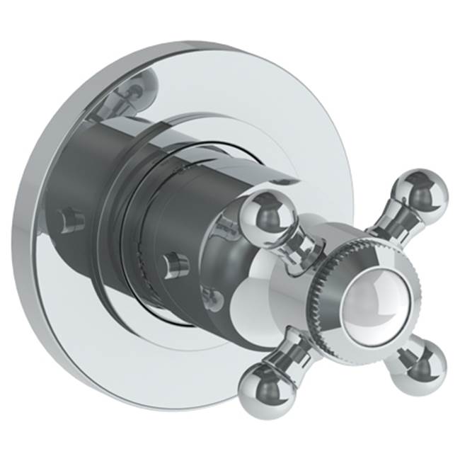 Watermark 312-T15-X Wall Mounted Mini Thermostatic Shower Trim, 3 1/2" Dia. - Parent