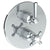 Watermark 312-T20-Y2 Gramercy Wall Mounted Thermostatic Shower Trim With Built-In Control 7-1/2"