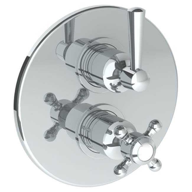 Watermark 312-T20-Y2 Gramercy Wall Mounted Thermostatic Shower Trim With Built-In Control 7-1/2"
