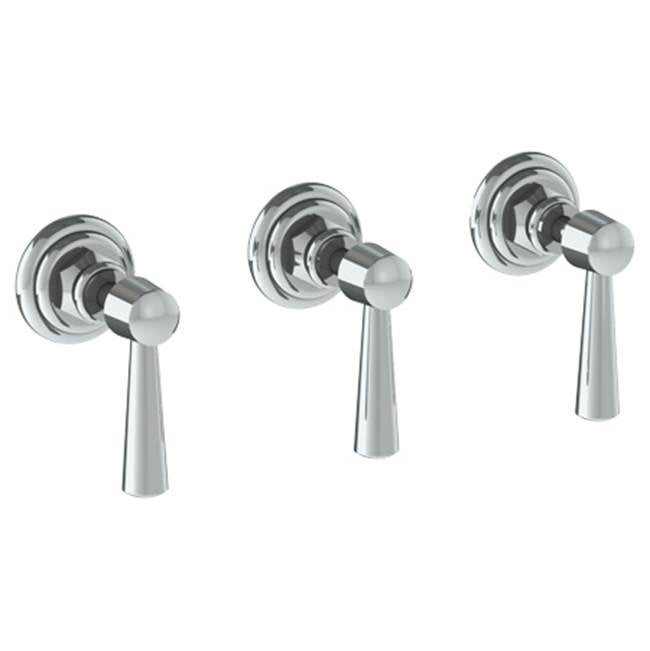 Watermark 312-WTR3-Y2 Gramercy Wall Mounted 3-Valve Shower Trim