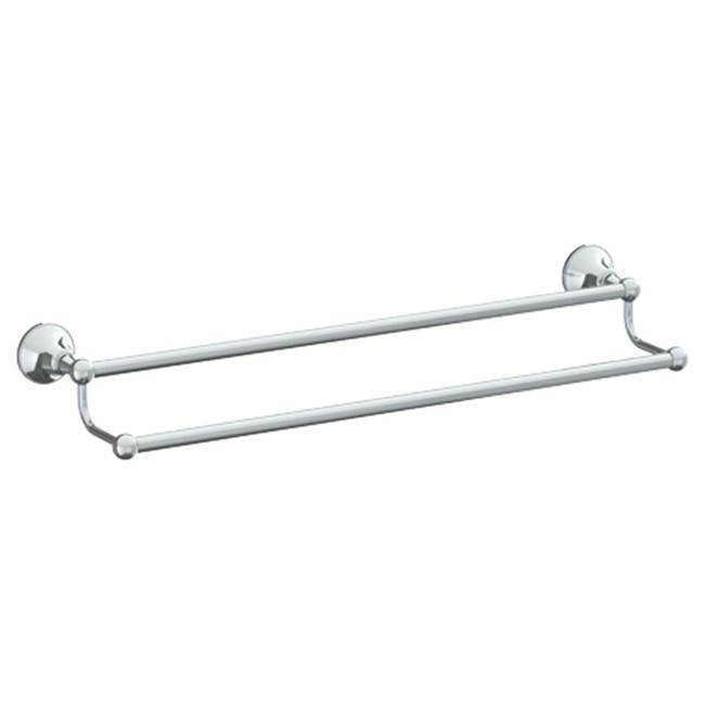 Watermark 313-0.2A York Wall Mounted Double Towel Bar 24"