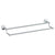Watermark 313-0.2A York Wall Mounted Double Towel Bar 24"
