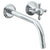 Watermark 313-1.2L-AX York Wall Mounted 2 Hole Lavatory Set With 11" CTC  Spout
