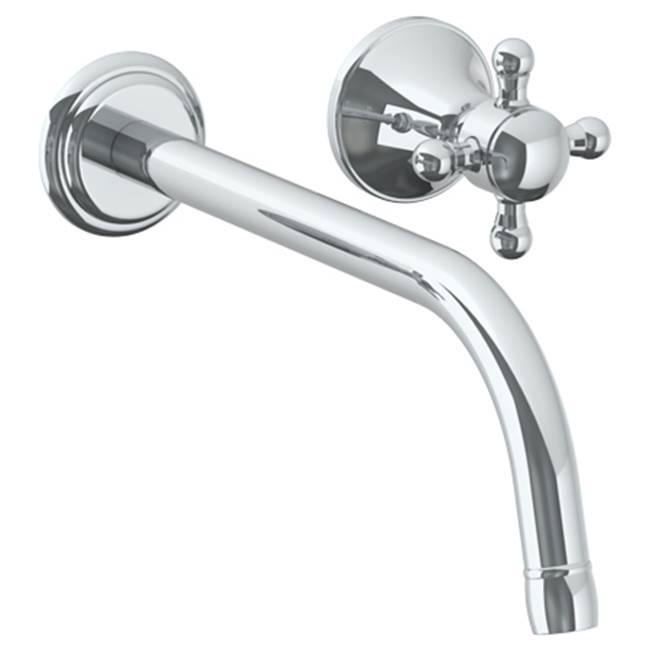 Watermark 313-1.2L-AX York Wall Mounted 2 Hole Lavatory Set With 11" CTC  Spout