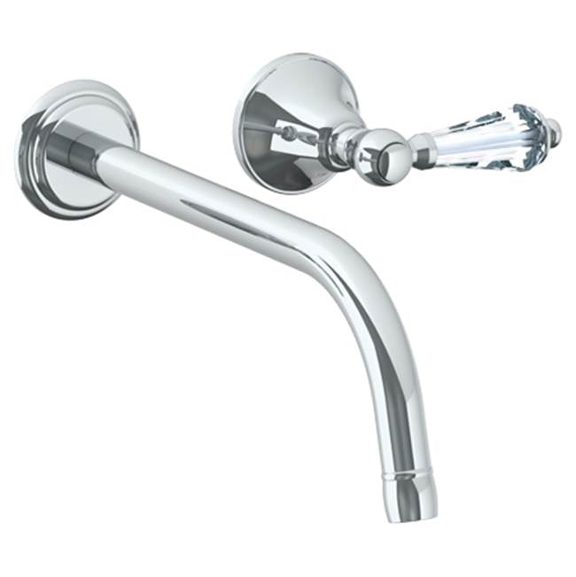 Watermark 313-1.2L-SW York Wall Mounted 2 Hole Lavatory Set With 11" CTC  Spout