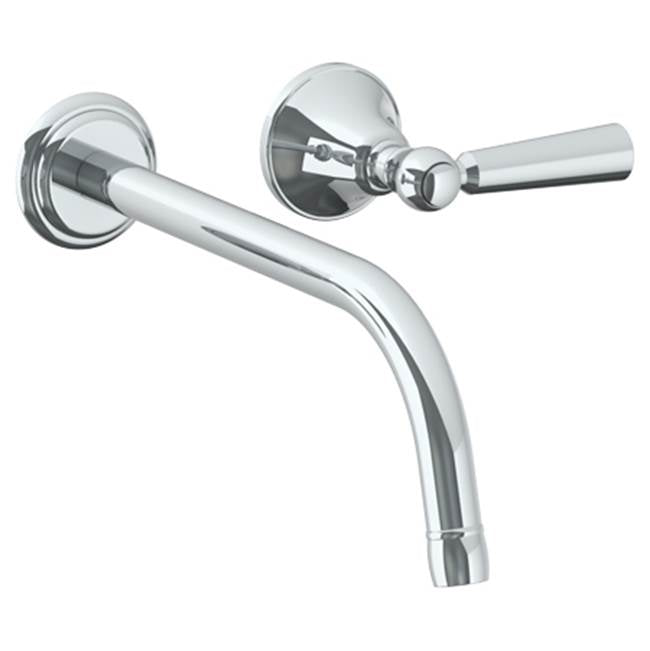 Watermark 313-1.2L-WW York Wall Mounted 2 Hole Lavatory Set With 11" CTC  Spout