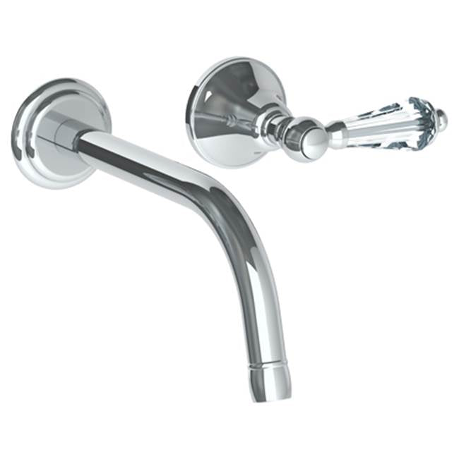 Watermark 313-1.2M-SW York Wall Mounted 2 Hole Lavatory Set With 8 3/8" CTC  Spout