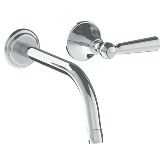 Watermark 313-1.2M-WW York Wall Mounted 2 Hole Lavatory Set With 8 3/8" CTC  Spout