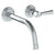 Watermark 313-1.2M-Y2 York Wall Mounted 2 Hole Lavatory Set With 8 3/8" CTC  Spout
