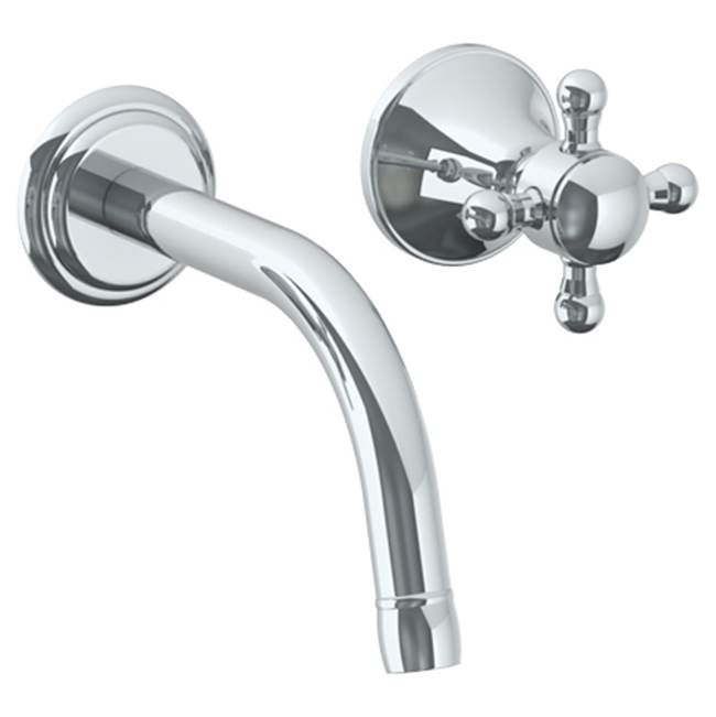 Watermark 313-1.2S-AX York Wall Mounted 2 Hole Lavatory Set With 6 1/2" CTC  Spout - Parent