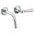 Watermark 313-1.2S-WW York Wall Mounted 2 Hole Lavatory Set With 6 1/2" CTC  Spout