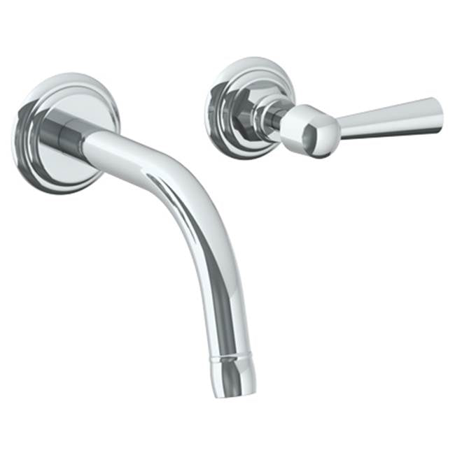 Watermark 313-1.2S-Y2 York Wall Mounted 2 Hole Lavatory Set With 6 1/2" CTC  Spout