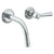 Watermark 313-1.2S-Y2 York Wall Mounted 2 Hole Lavatory Set With 6 1/2" CTC  Spout