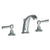 Watermark 313-2-Y2 York Deck Mounted 3 Hole Lavatory Set