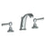 Watermark 313-2-Y2 York Deck Mounted 3 Hole Lavatory Set