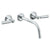 Watermark 313-2.2L-WW York Wall Mounted 3 Hole Lavatory Set With 11" CTC  Spout