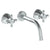 Watermark 313-2.2M-AX York Wall Mounted 3 Hole Lavatory Set With 8 3/8" CTC  Spout - Parent