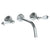 Watermark 313-2.2M-SW York Wall Mounted 3 Hole Lavatory Set With 8 3/8" CTC  Spout
