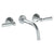 Watermark 313-2.2M-WW York Wall Mounted 3 Hole Lavatory Set With 8 3/8" CTC  Spout