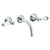Watermark 313-2.2S-SW York Wall Mounted 3 Hole Lavatory Set With 6 1/2" CTC  Spout