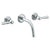 Watermark 313-2.2S-Y2 York Wall Mounted 3 Hole Lavatory Set With 6 1/2" CTC  Spout - Parent