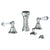 Watermark 313-4-SW York Deck Mounted 4-Hole Bidet