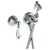 Watermark 313-4.4-SW York Wall Mounted Bidet Spray Set & Progressive Mixer With 49" Hose
