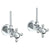 Watermark 313-MAS1-AX York Lavatory Angle Stop Kit -1/2" Compression X 3/8" Od Compression