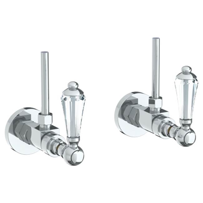 Watermark 313-MAS1-SW York Lavatory Angle Stop Kit -1/2" Compression X 3/8" Od Compression